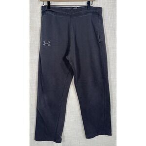 Under Armour Pants Men's L Large‎ Black Loose Storm Cotton Athletic Training